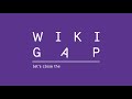 wikigap message for women s day 2018