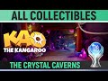Kao The Kangaroo The Crystal Caverns All Collectibles Runes Crystals ...