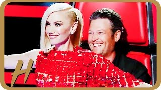 Gwen Stefani \u0026 Blake Shelton Flirt BIG TIME on 'The Voice'