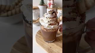 Winter Hot Chocolate #shorts #chocolate #drink