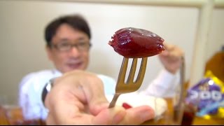 ワイン漬けコロロ＝本物ぶどう？ / Wine pickled Kororo = genuine grapes?