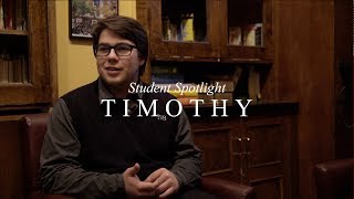 LSTFI Student Spotlight - Timothy