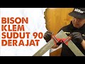 REVIEW BISON KLEM SIKU SUDUT 90 DERAJAT CORNER CLAMP ALAT CATOK PENJEPIT KAYU WOODWORKING