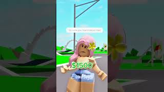 EIVA'S DAD😭 is SICK🤒in ROBLOX! Roblox Edit #roblox #brookhavenrp #robloxedit #robloxshorts #shorts