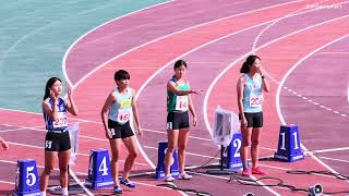 여고 7종 100mH 결승2조  - 제 104회 전국체육대회 육상경기 23.10.16 목포종합 운동장