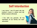 Self Introduction learn | Listen and Speaking English | learn English