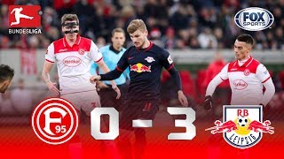 Fortuna Düsseldorf - RB Leipzig [0-3] | GOLES | Jornada 15 | Bundesliga