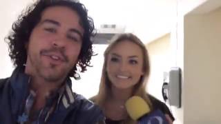 Angelique Boyer y Roberto Freymann entrevista