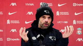 Paul Warne FULL post-match press conference | Liverpool 0-0 Derby (Pens 3-2)