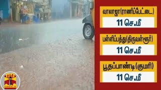 கடந்த 24 மணி நேரம் - மழை அளவு எவ்வளவு? | TN Rain Updates