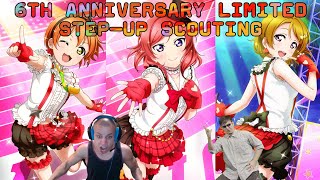 6th Anniversary Limited Step-up Scouting (μ's 1st years edition) | LLSIF WW