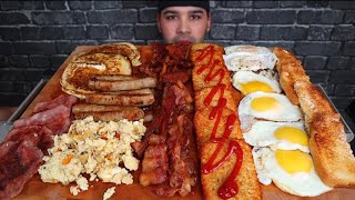 EATING A LITTLE BREAKFEST ASMR MUKBANG