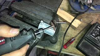 FAST and EASY way to extract a broken bolt with a dremel tool and screwdriver