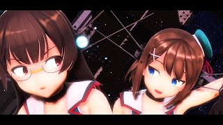 【第15回MMD杯EX】鳥海改二と摩耶改二で『LUVORATORRRRRY!』 【カメラ配布】