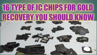 Types of IC Chips Gold Recovery You Should Know | Types of IC Chips Best for Gold Recovery