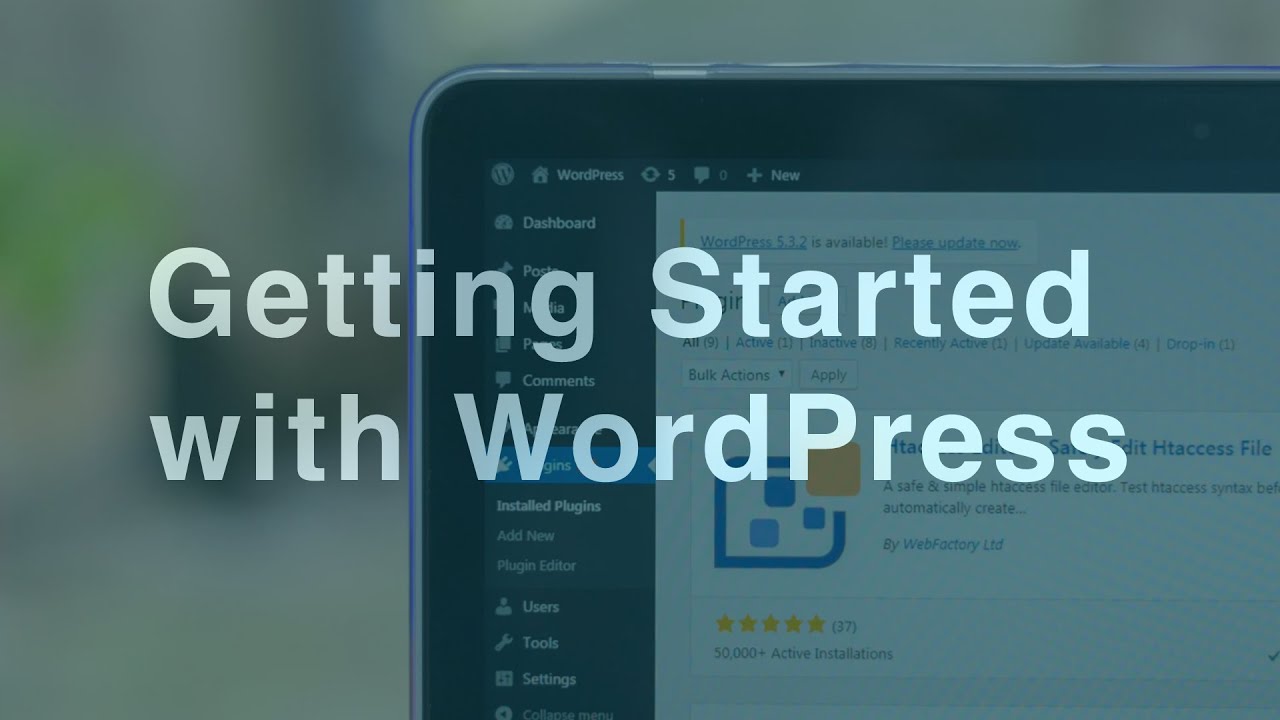 Getting Started With WordPress - YouTube