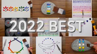 2022 BEST Acrylic Painting Tutorial Video｜Satisfying Relaxing ASMR