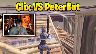 Clix VS PeterBot 4v4 Boxfights