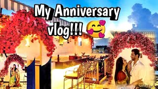 My ANNIVERSARY VLOG || #couple #youtube || kolkata Romaania 🍾👩‍❤️‍💋‍👨🥰🌹