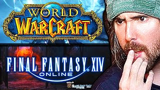 Asmongold Reacts to Final Fantasy 14͏͏ vs WoW Raiding | by WillYum_PLAYS