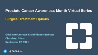 Prostate Cancer Treatment Options | Virtual Event