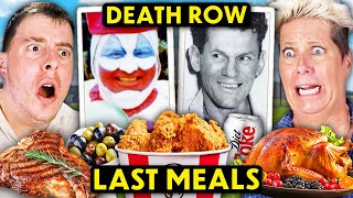 Trying and Ranking Creepy Death Row Last Meals! Ft. Thomas Sanders
