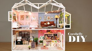 4-in-1 DIY Miniature Dollhouse Crafts | xTool Customized Roof | Relaxing Satisfying Video