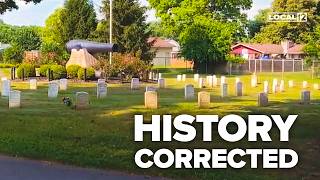 Civil War veteran gets new headstone after original burial under slave name