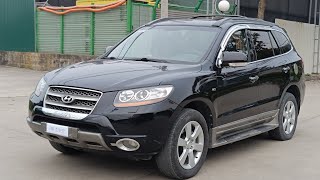 7 chỗ máy dầu Hyundai Santafe SLX 2009 nhập Hàn bản full chất đẹp giá chỉ 355 triệu