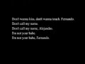 Lady Gaga - Alejandro - Lyrics (on screen)
