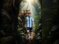 messi ko tiger atack 😭 shortsfeed shortsviral trending shorts youtubeshorts funny shortsvideo