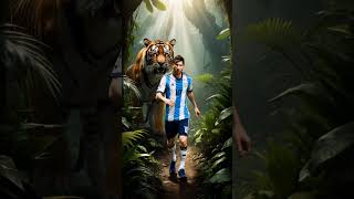 Messi ko tiger atack 😭#shortsfeed #shortsviral #trending #shorts #youtubeshorts #funny #shortsvideo