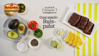 Guacamole-Ruispalat - VAASAN RUISPALAT Kikkakeittiö