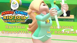 Mario & Sonic at the Rio 2016 Olympic Games: Rhythm Gymnastics (All Songs w/ Rosalina)