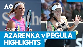 Victoria Azarenka vs Jessica Pegula Match Highlights (1R) | Australian Open 2021
