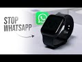 How to Stop WhatsApp Messages on Apple Watch (tutorial)