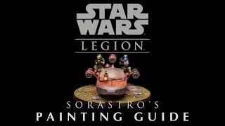 Star Wars: Legion Painting Guide Ep.14: X-34 Landspeeder