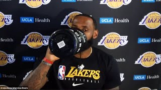 LeBron James Postgame Interview | Clippers vs Lakers | July 30, 2020