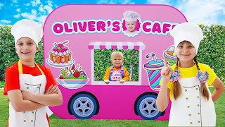 Roma and Diana visit Oliver's Cafe