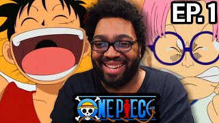 My First Time Watching One Piece || One Piece Episode 1 REACTION