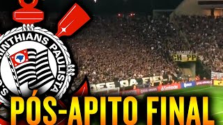 Olha a REAÇÃO FINAL da FIEL após Corinthians 0 x 2 Flamengo | Quartas de final | Libertadores 2022