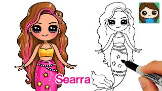 How to Draw Mermaid High | Searra
