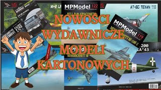 NOWOŚCI WYDAWNICZE W MODELARSTWIE KARTONOWYM.