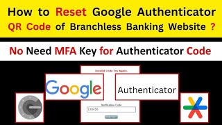 How to Reset Google Authenticator QR Code of Branchless Banking Website ? | Nadra eSahulat
