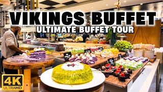 [4K] Full Tour of VIKINGS SM MEGAMALL Buffet! A Feast to Remember!