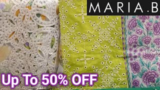 Maria B Special Sale 50% off \u0026 lawn collection 2023