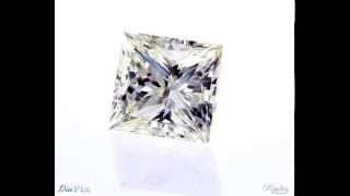 GIA Certified Princess Cut Natural Loose Diamond 1.02 Carats J Color SI1 Clarity