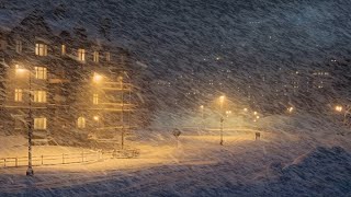 Snowstorm Sounds \u0026 Epic Wind Howls for Deep Sleep | White Noise Wind Ambience to Sleep Better