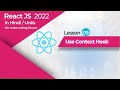 UseContext Hook Using React Context Api in 13 min || React Js Tutorial in Hindi/Urdu # 09
