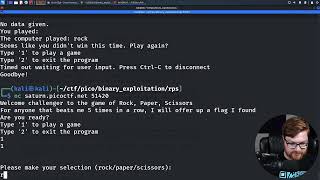 Exploiting C strstr Function (PicoCTF 2022 #37 'rps')